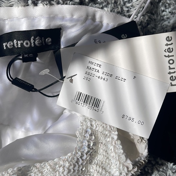 Retrofete Katya Sequined Cowl Neck Maxi Dress - Picture 6 of 9